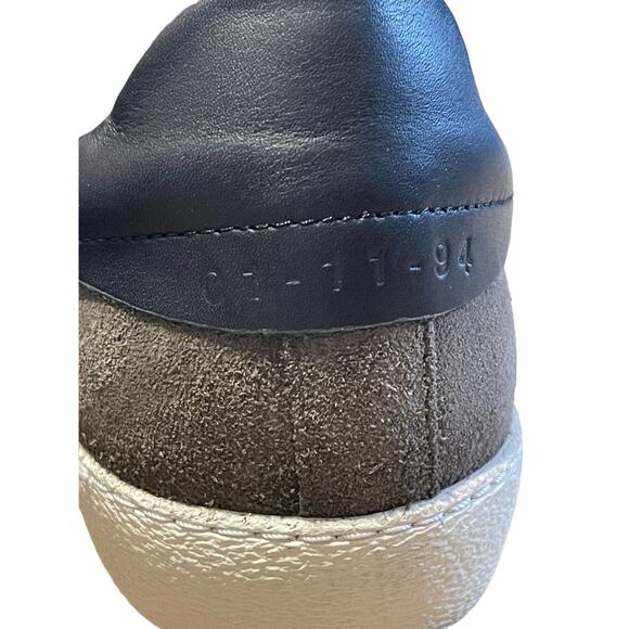 AllSaints Men's Sheer Low Top Suede Trainers Khaki Suede Size EU 42 - Picture 14 of 15